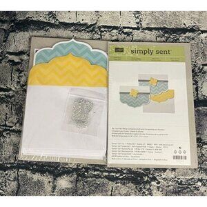 Stampin Up HAPPY HELLO Simply Sent Card making Kit #130149 Set Of 2